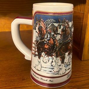 Handcrafted Collectors Budweiser Stein